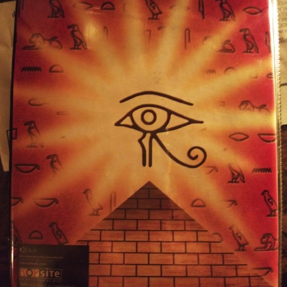 Yu-Gi-Oh cards in a book
